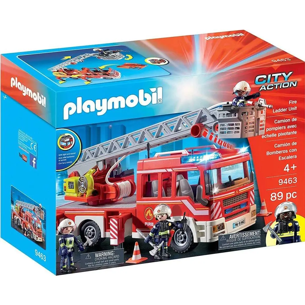 City Action - Fire Engine with Ladder - Playmobil