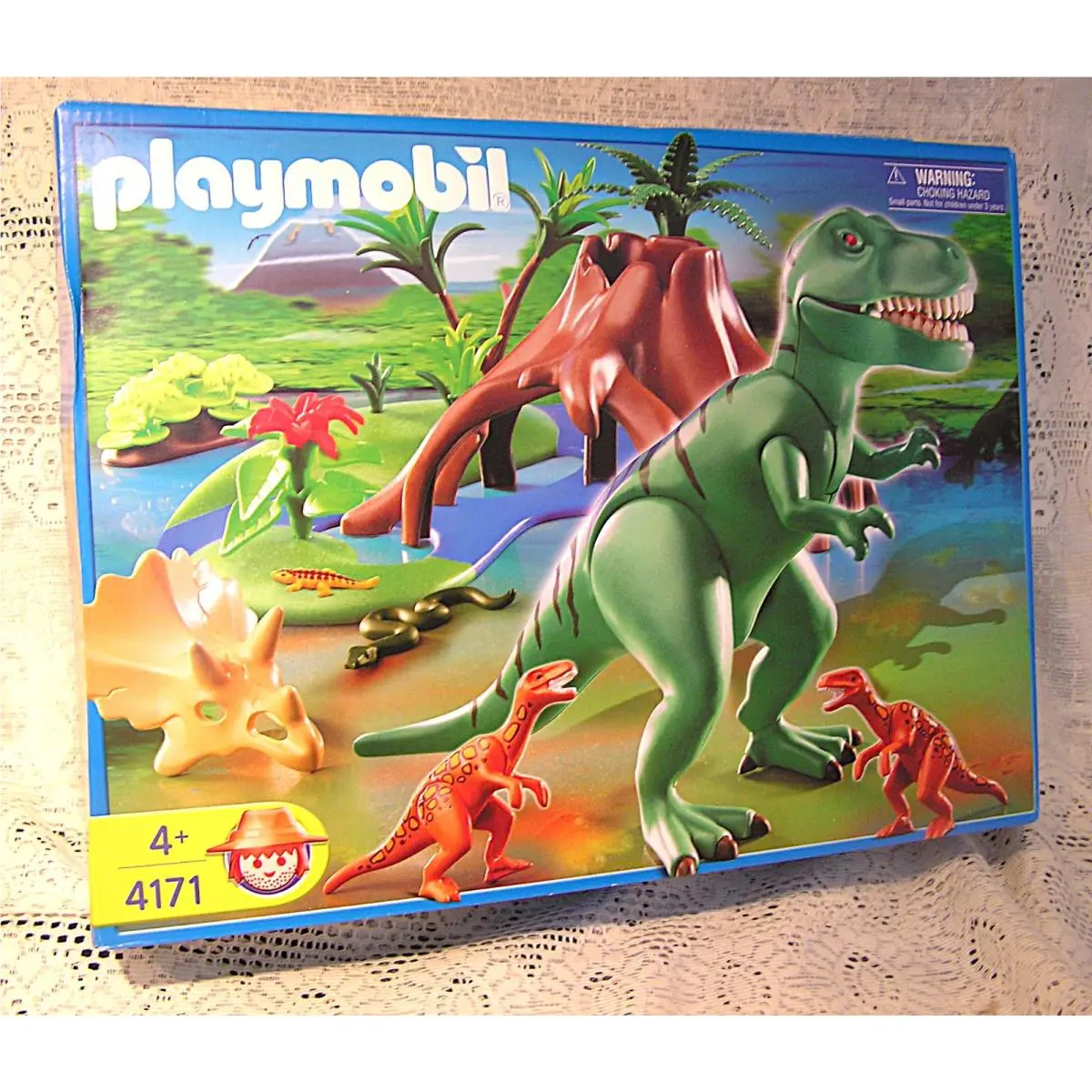 Playmobil 4171 T-rex + Velociraptors or Baby Rexes - - From 2006
