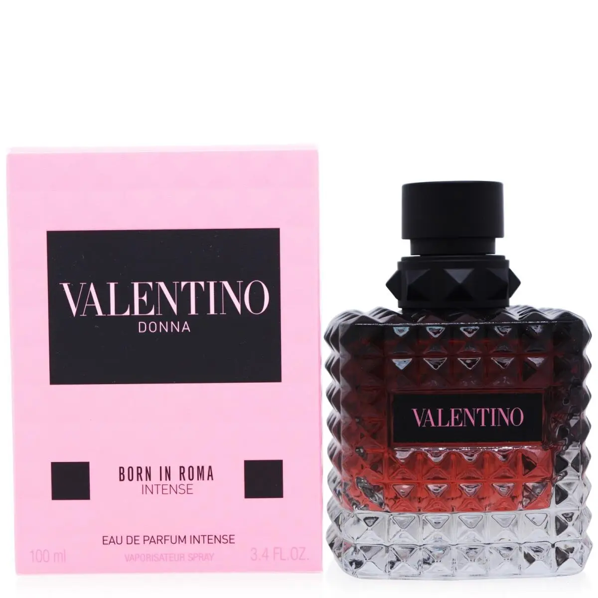 Donna Born in Roma Intense by Valentino Edp Spray 3.4 Oz For Women