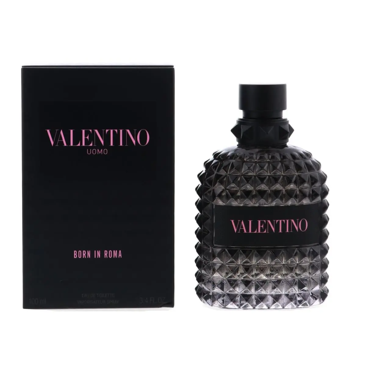 Valentino Uomo Born In Roma Eau de Toilette For Men 3.4 oz 2 Pack