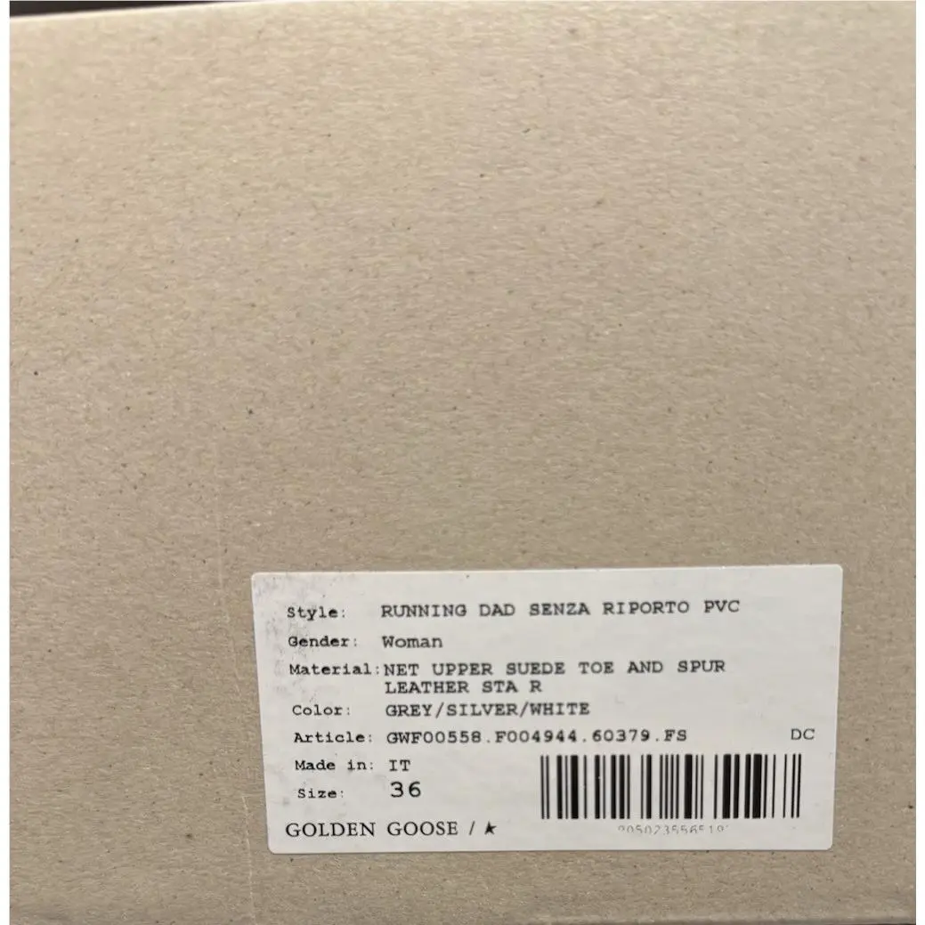 Golden Goose shoes - Golden Goose Dad Star - Dad Star - Gray (UPC: 8050235565197) 9