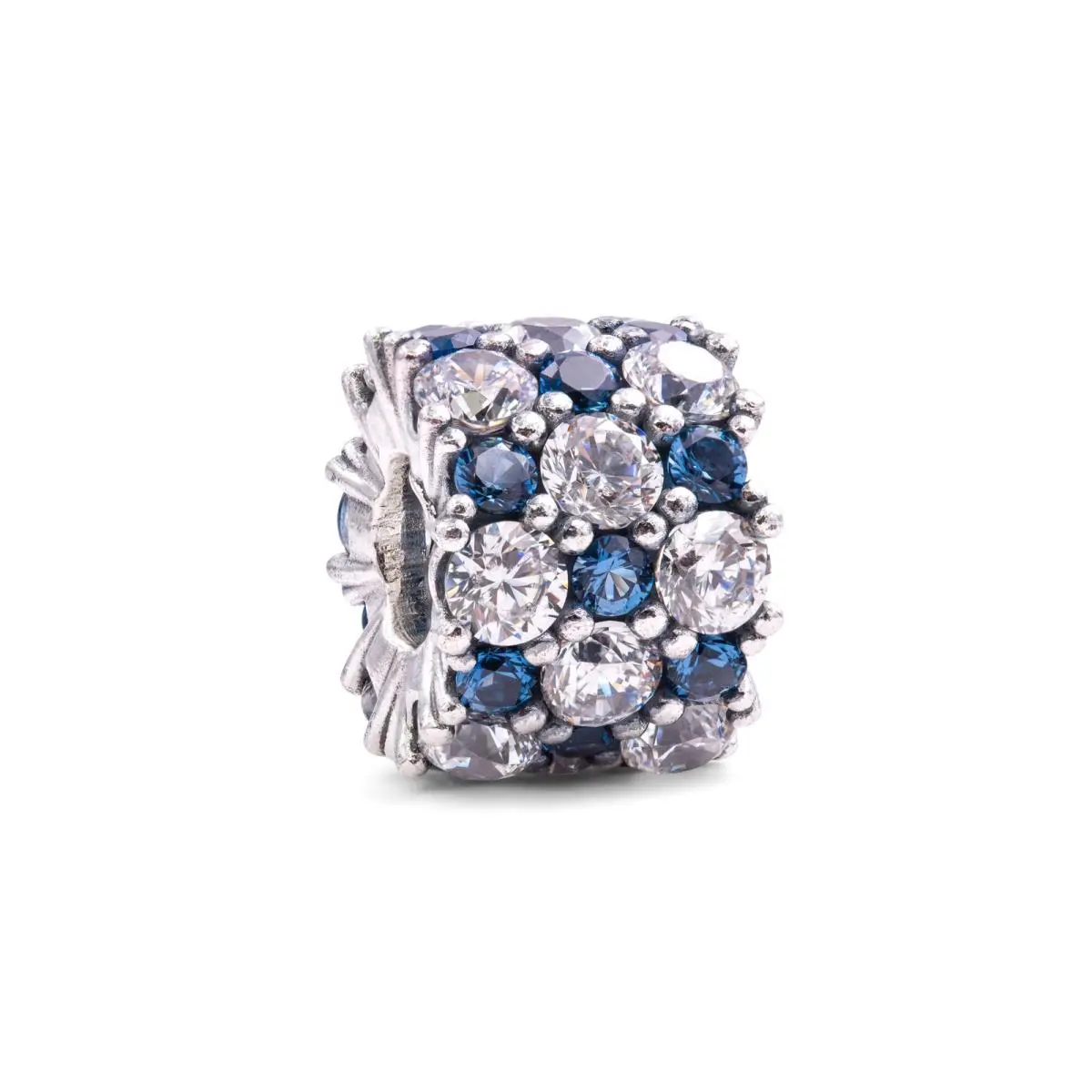 Pandora Blue and Clear Sparkle Charm - 798487C02