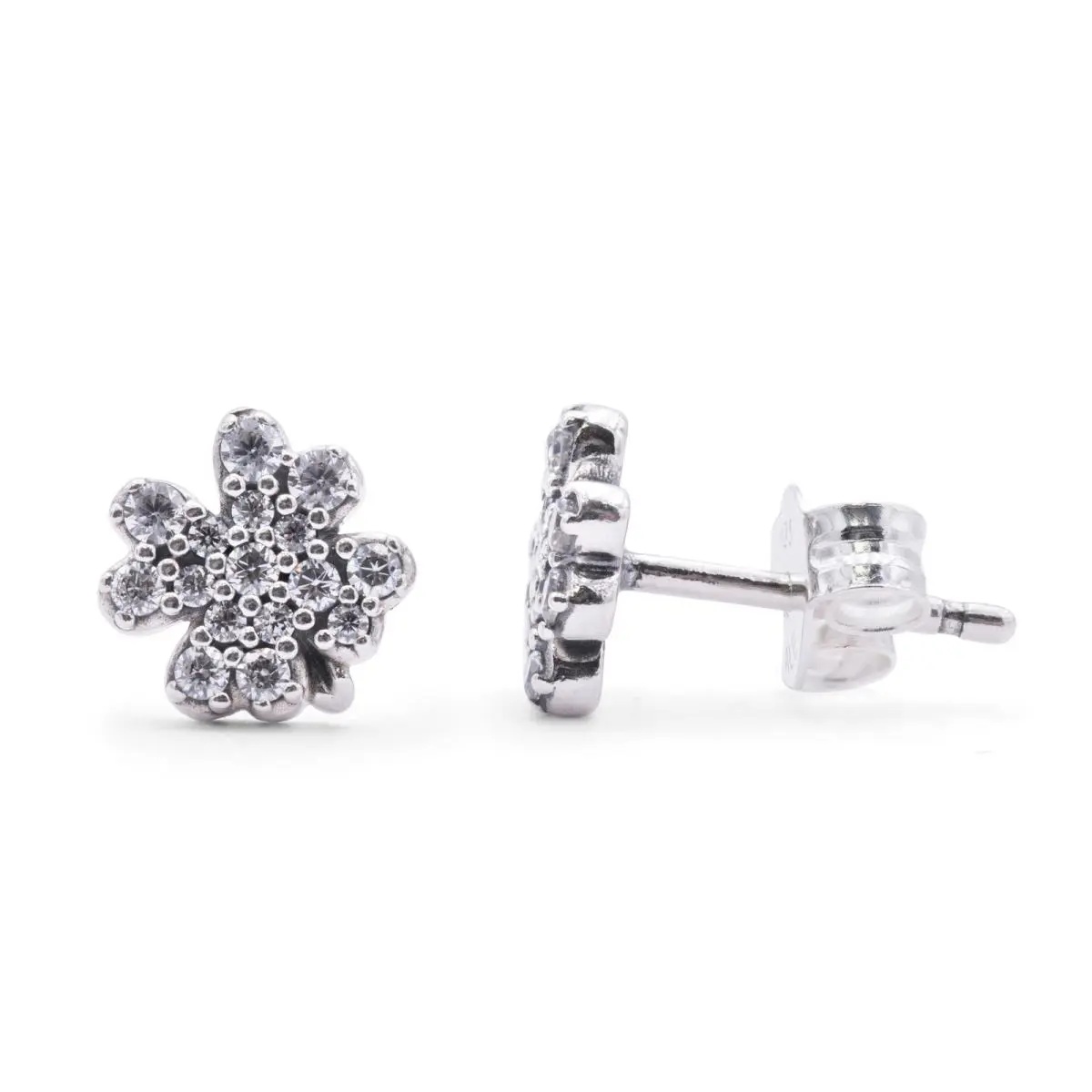 Pandora Radiant Clover Earrings 297944CZ