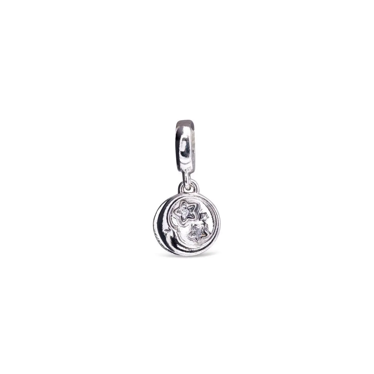 Sleeping Moon and Stars Dangle Charm 799242C01 by Pandora