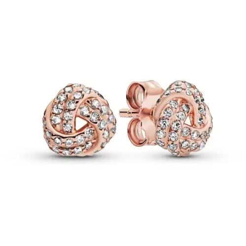 Pandora Shimmering Knot Stud Earrings 280696CZ