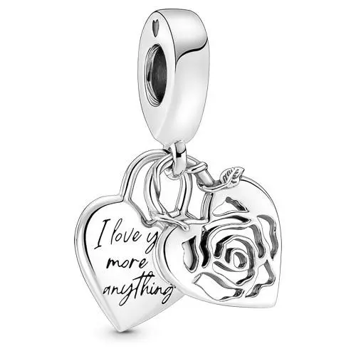 Pandora Rose Heart Padlock Dangle Charm 790086C00