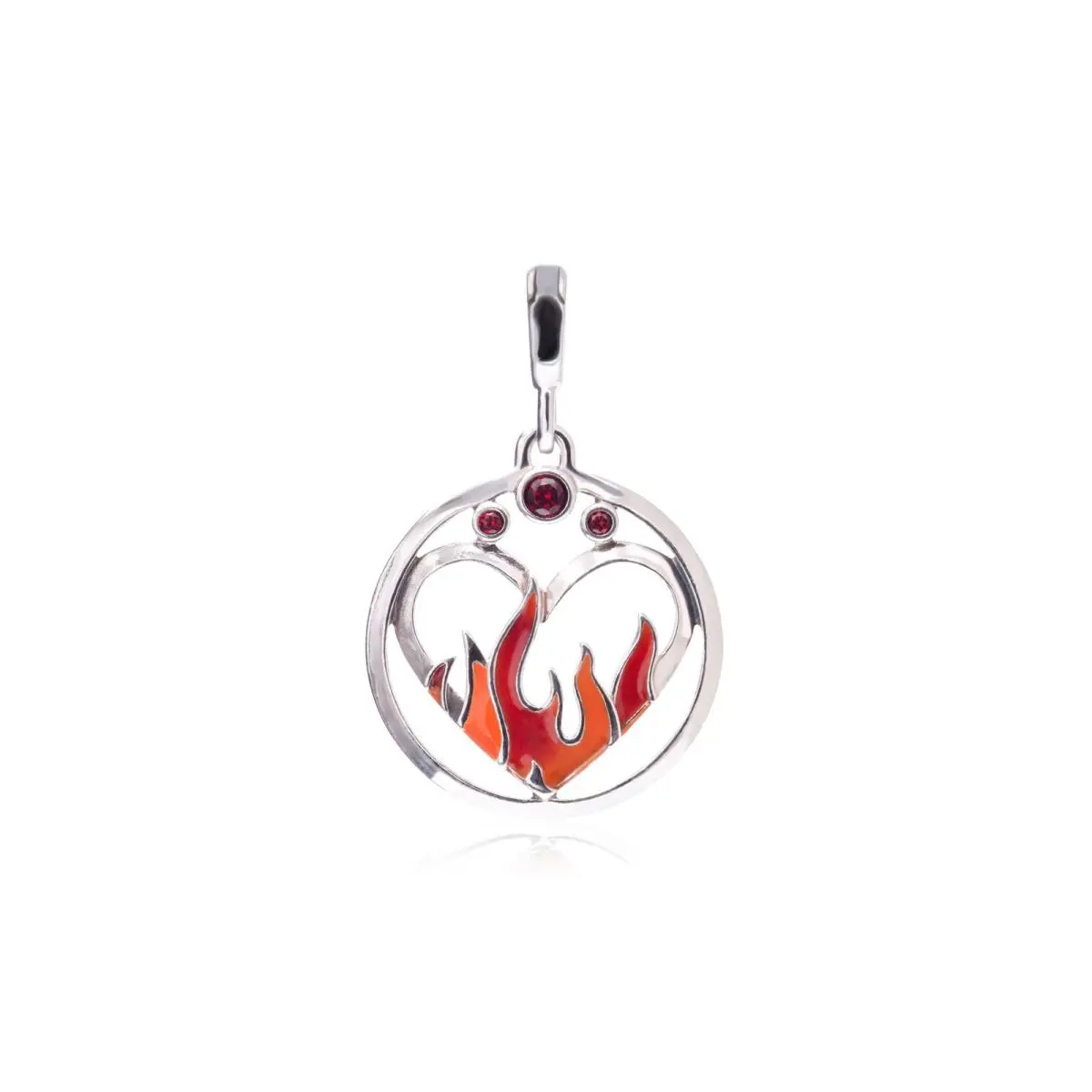 ME Fire Inside Medallion 799674C01 by Pandora