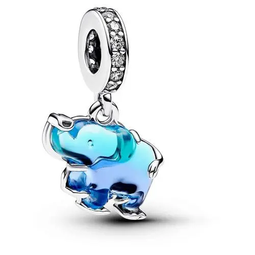 Pandora Blue Murano Glass Elephant Dangle 793339C01