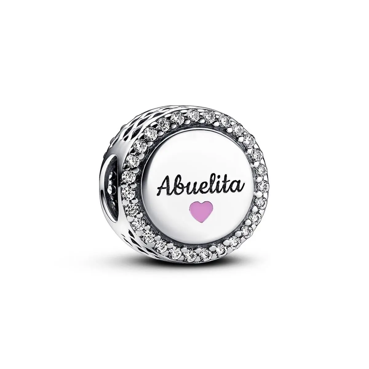 Love Abuelita Engravable Charm 792016CZ_E054 by Pandora