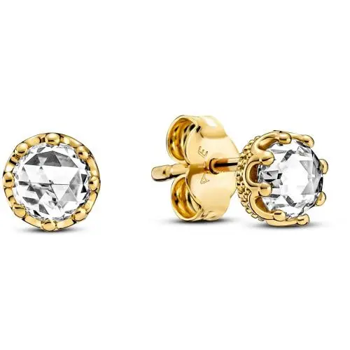 Pandora Clear Sparkling Crown Stud Earrings 268311C01