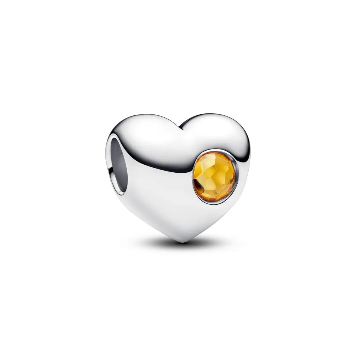 Pandora Engravable Honey Stone Heart Charm 794161C11