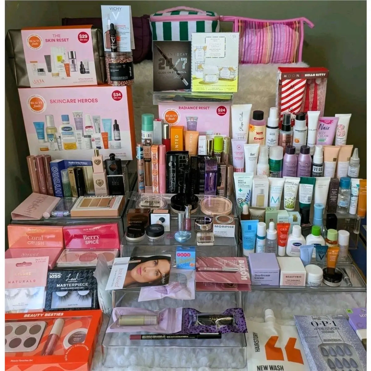Sephora Bundle Ulta Deluxe Full Sizes Extra Make Up Mix Beauty 155Pcs