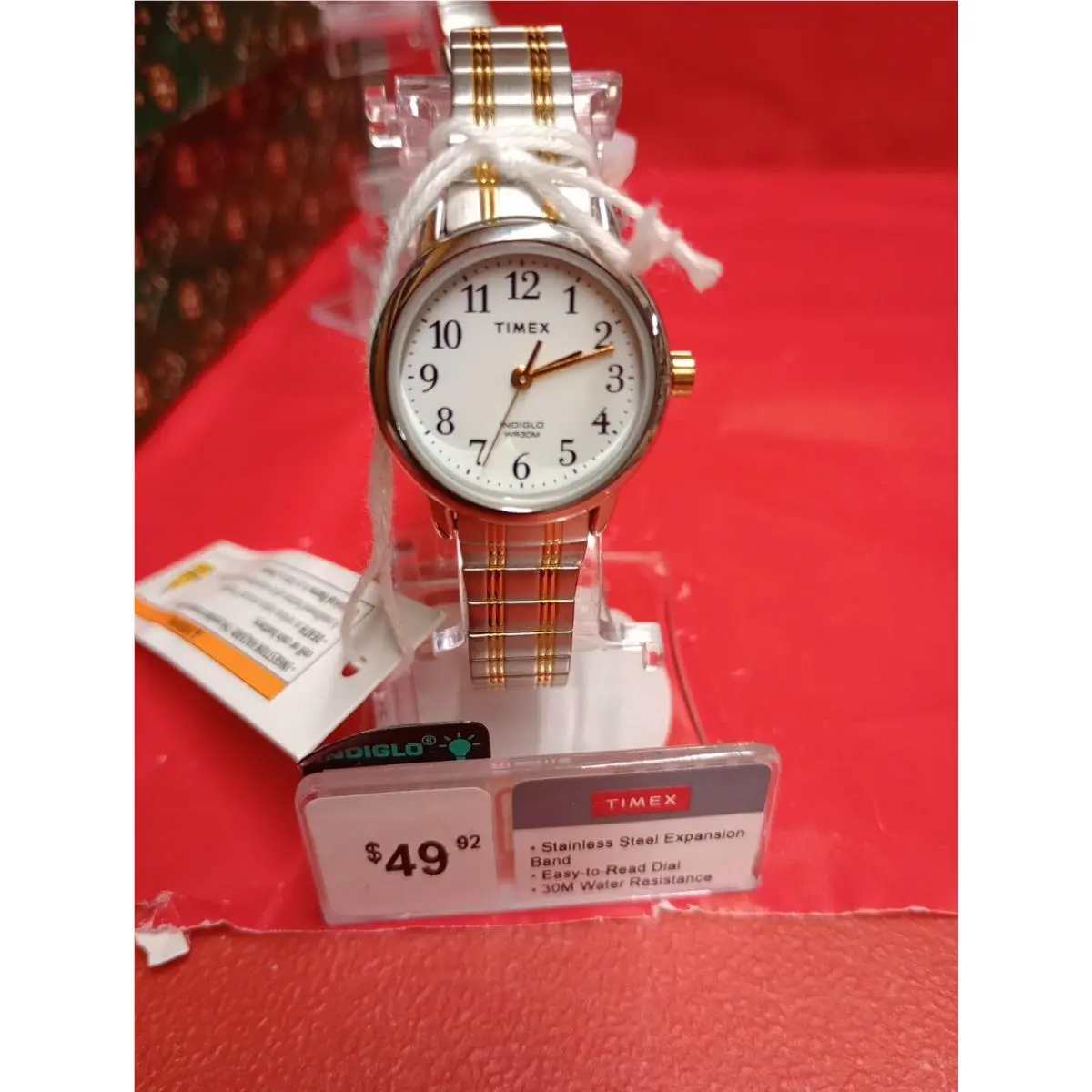 Easy Reader M957PH 25 mm Silver Brass Case with Silver by Timex