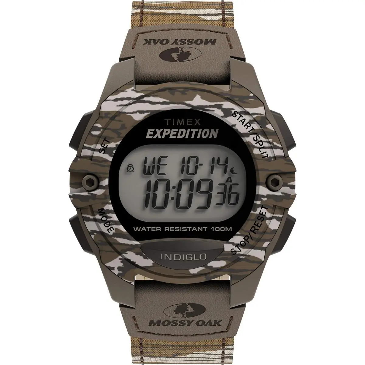 x Men`s Expedition Digital No Size Mossy Oak Bottomland Camo by Timex