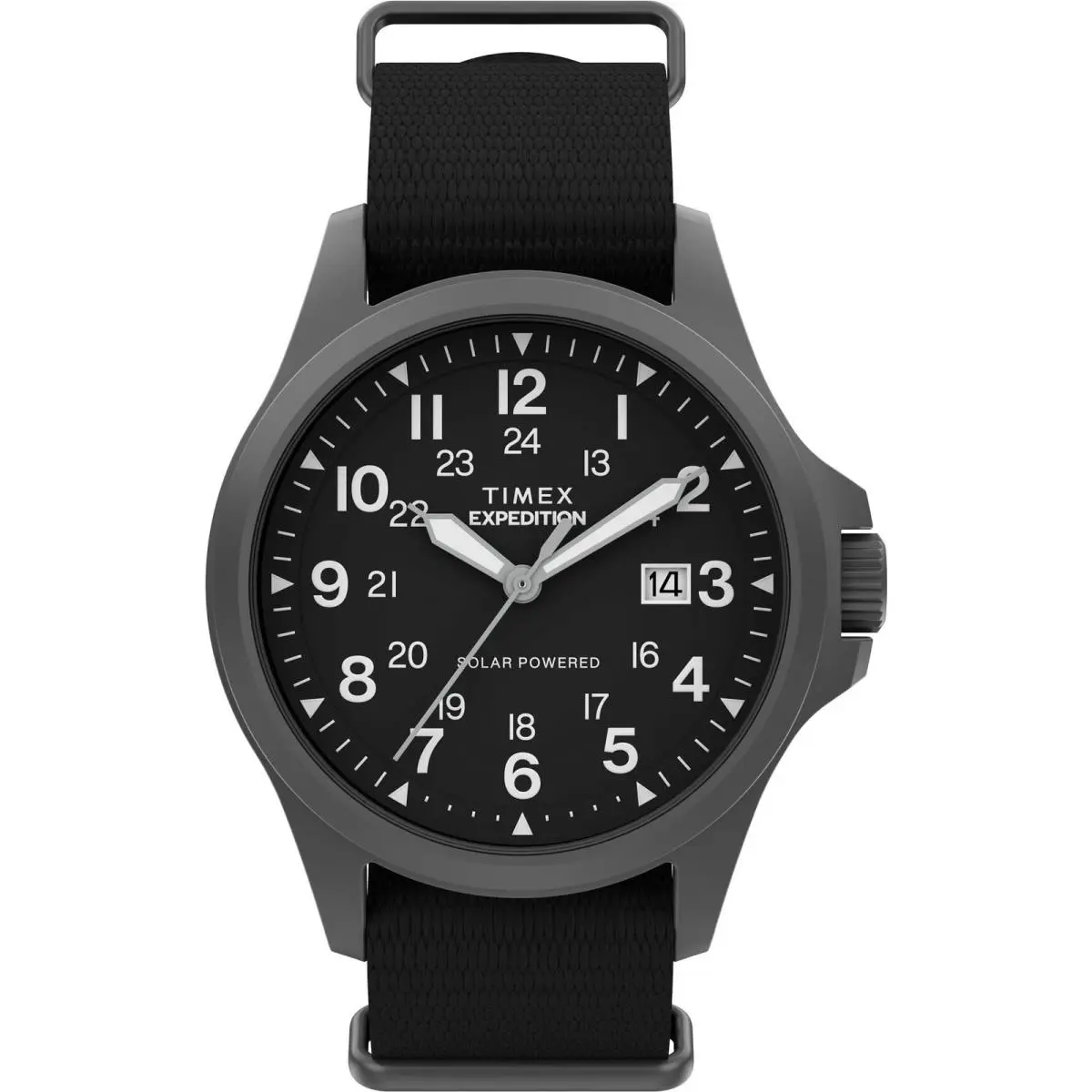 Men`s Expedition Field Post Solar 41mm Watch - Black 41mm by Timex