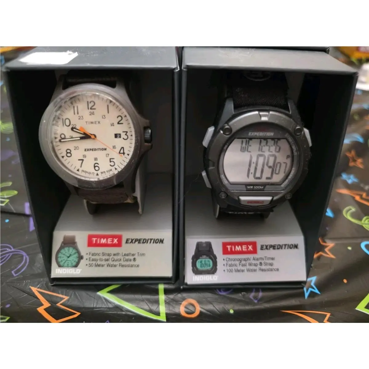 Expidition Watches Pair by Timex