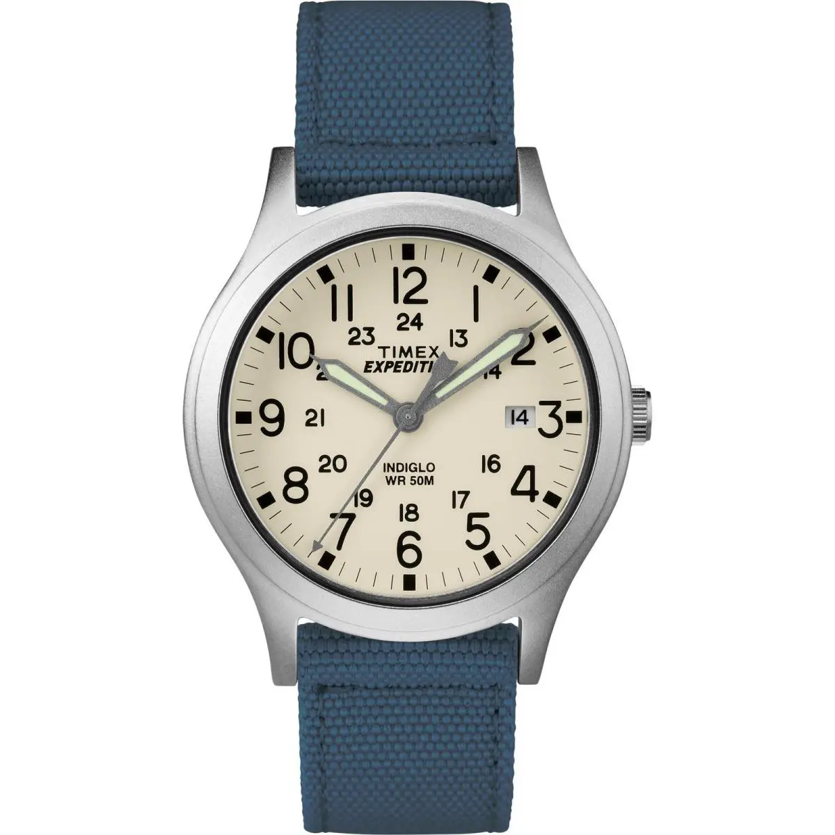 Unisex TW4B13800 Expedition Scout 36mm Blue/natural Nylon by Timex