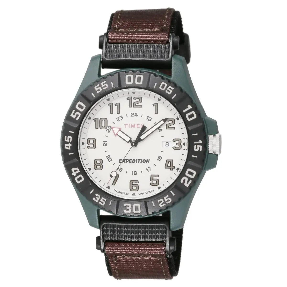 タイメックス Men Natural Dial Resin Quartz 42MM Watch Expedition Acadia Natural by Timex