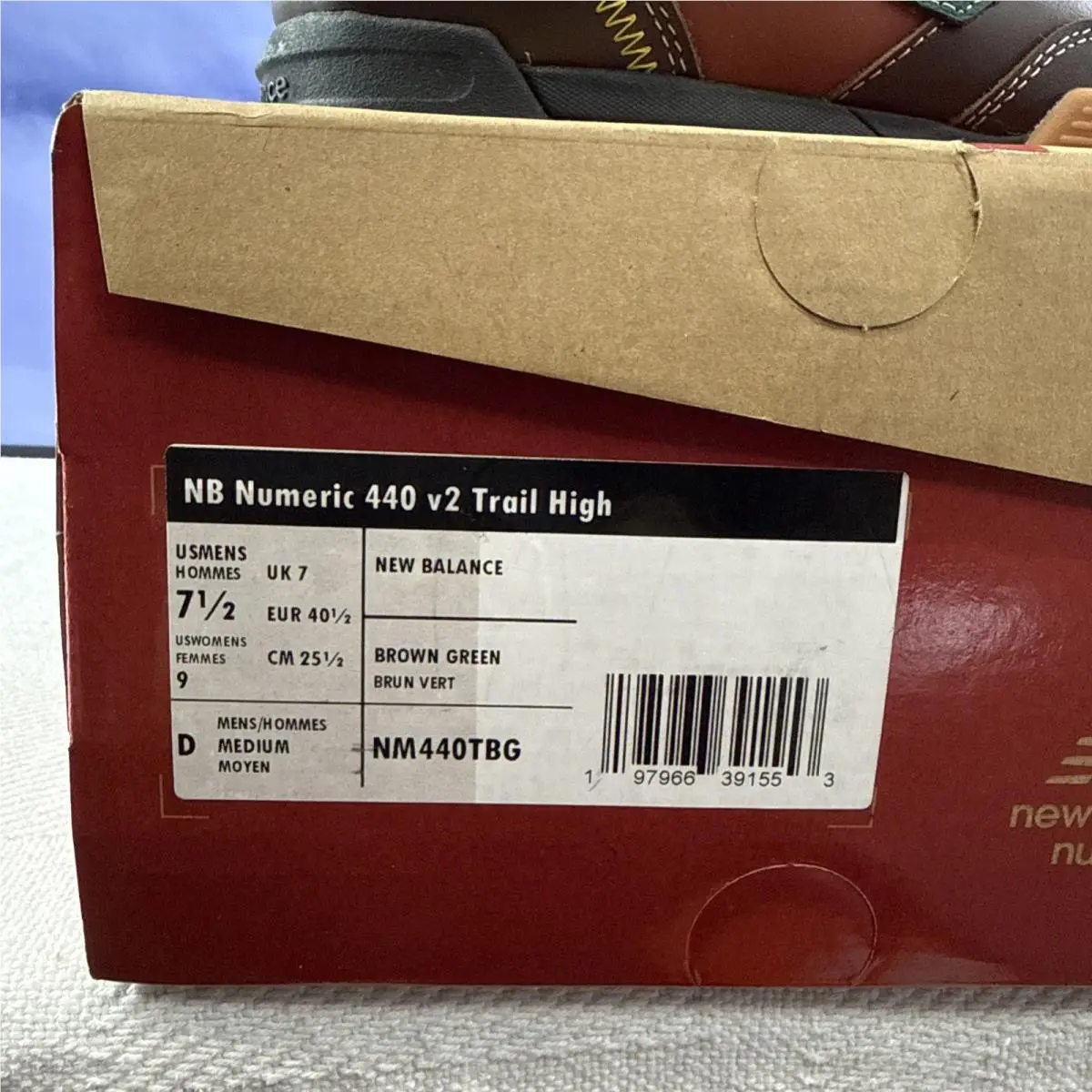 New Balance shoes - New Balance Numeric 440 - Numeric - NM440TBG - Brown (UPC: 0197966391553) 6