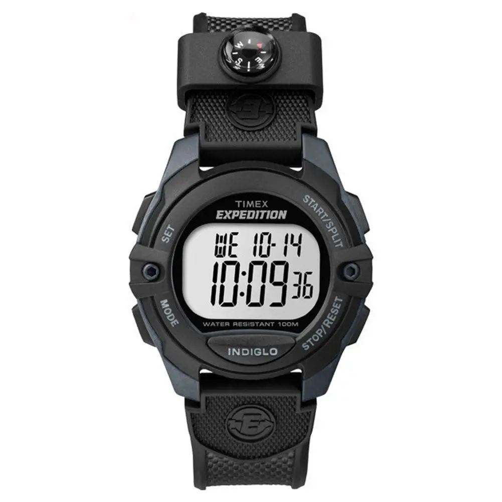 Men`s Expedition Digital Cat 1 Count Pack of 1 Black/digital/gray by Timex