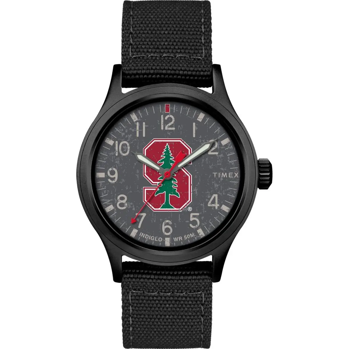 Tribute Men`s Collegiate Scout 40mm Watch – Stanford Cardinal by Timex