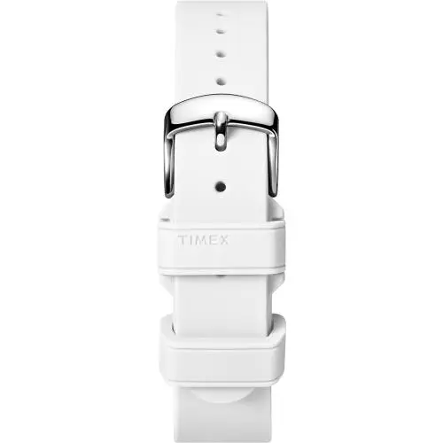 Timex TW7C08300 Two-piece 18mm White Silicone Quick-release Strap