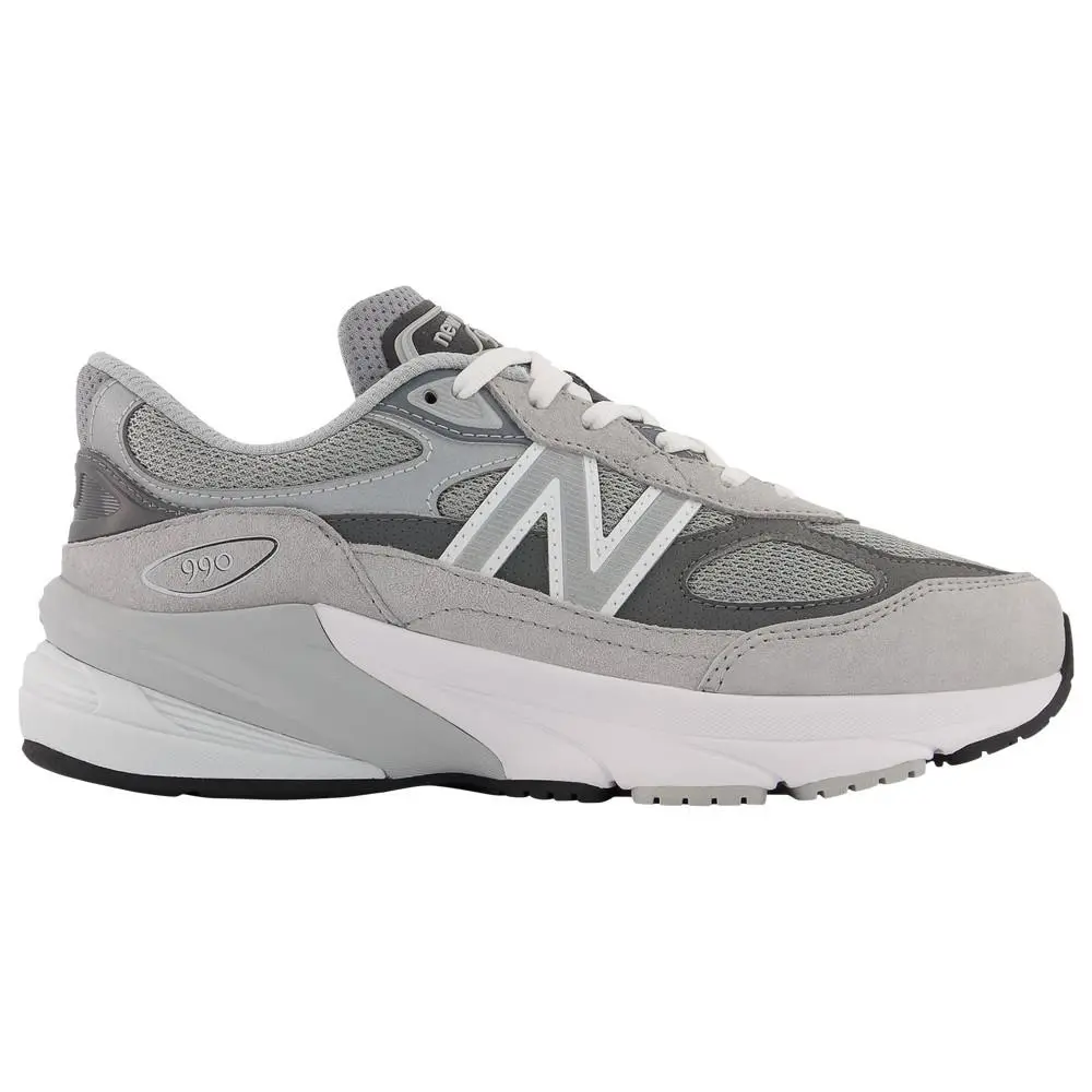 New Balance Kid`s 990 V6 Gray 5.5 195907469569