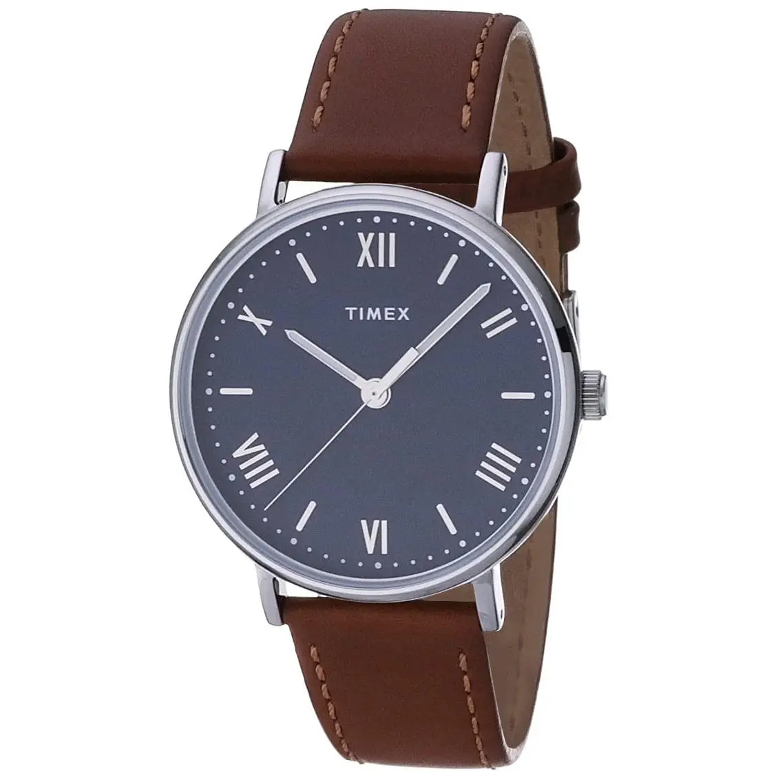 Men`s TW2R63900 Southview 41mm Tan/blue/silver-tone by Timex
