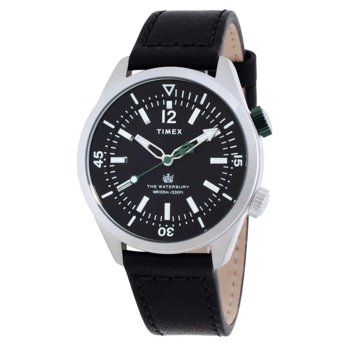 Waterbury Quartz Black Dial Men`s Watch TWH6Z3810 by Timex