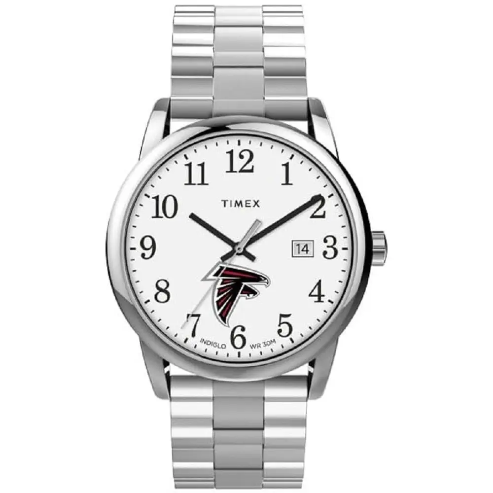 Men`s Easy Reader 38mm Watch - Atlanta Falcons with by Timex