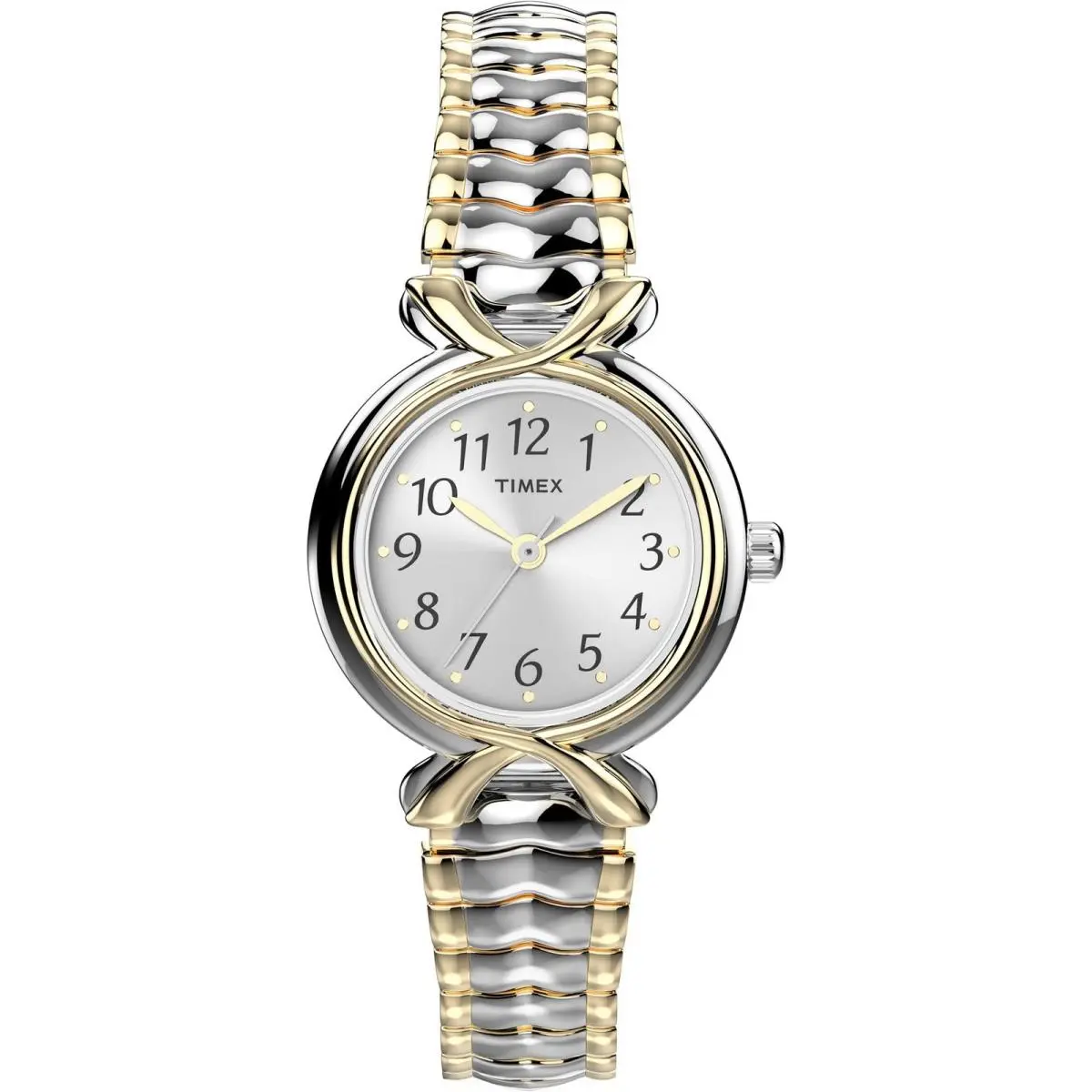 Women`s T21854 Pleasant Street Two-tone Stainless Steel 25 by Timex