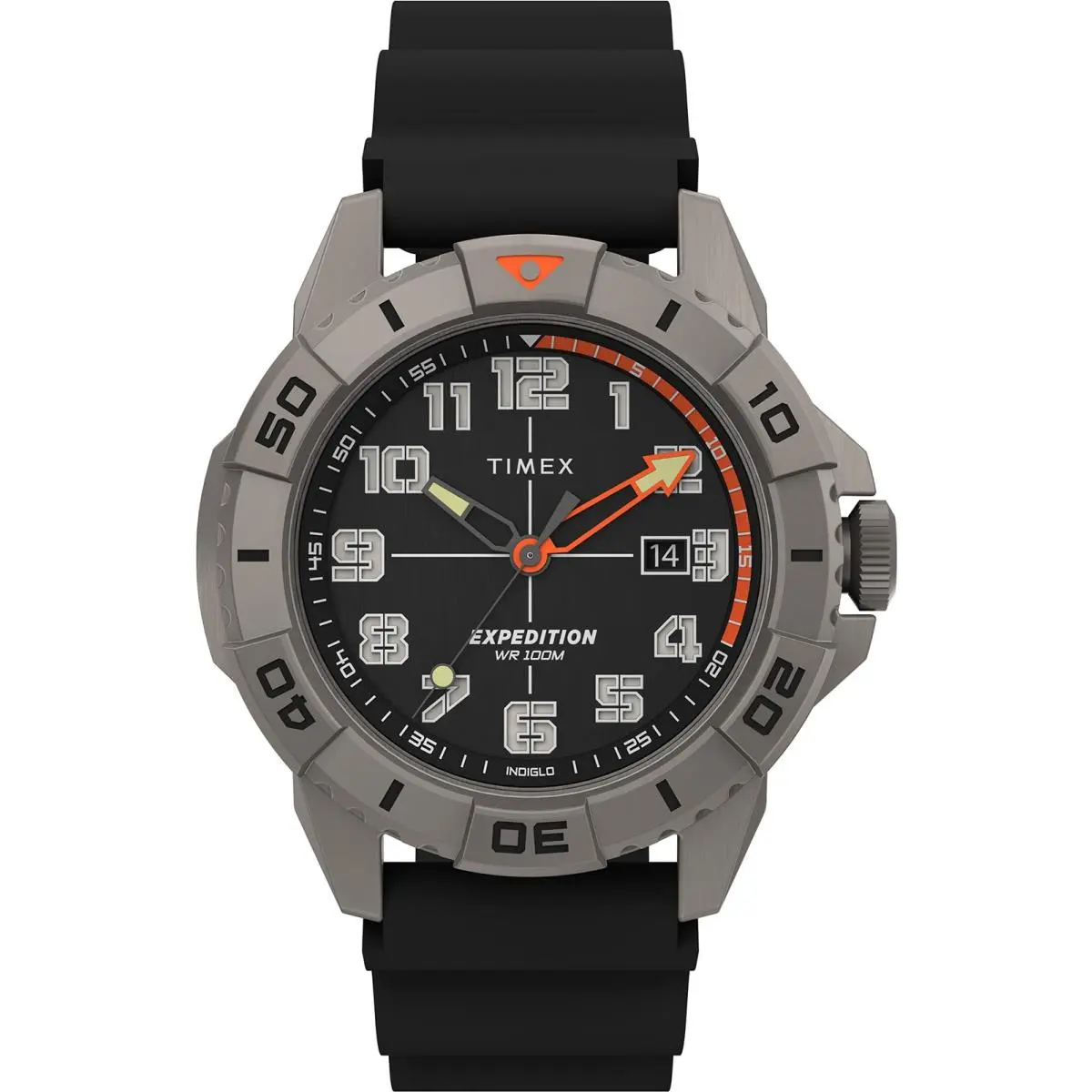 Men`s Expedition North Ridge 41mm Watch - Black Strap One Size by Timex