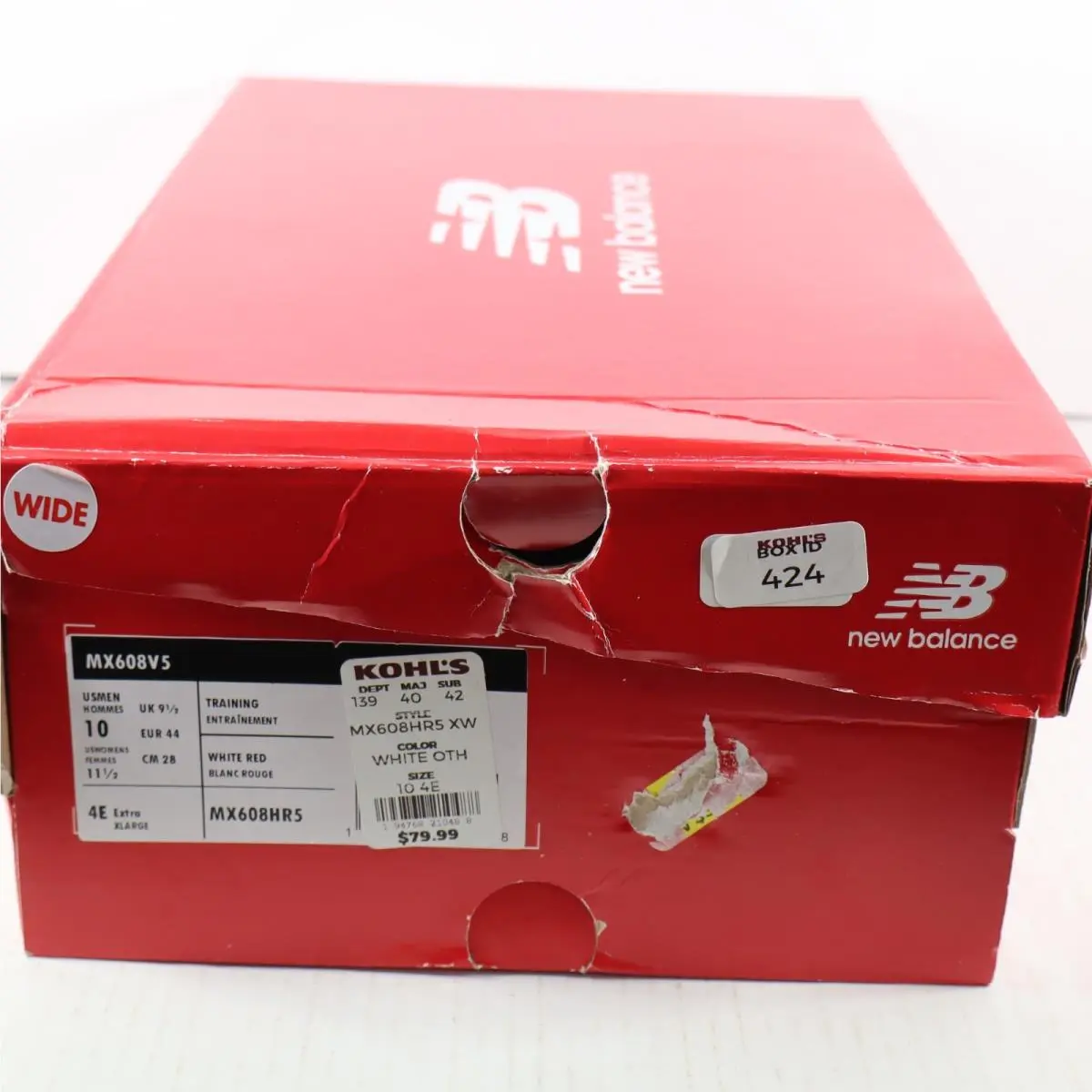 New Balance shoes - New Balance 608v5 - White (UPC: 194768210501) 0