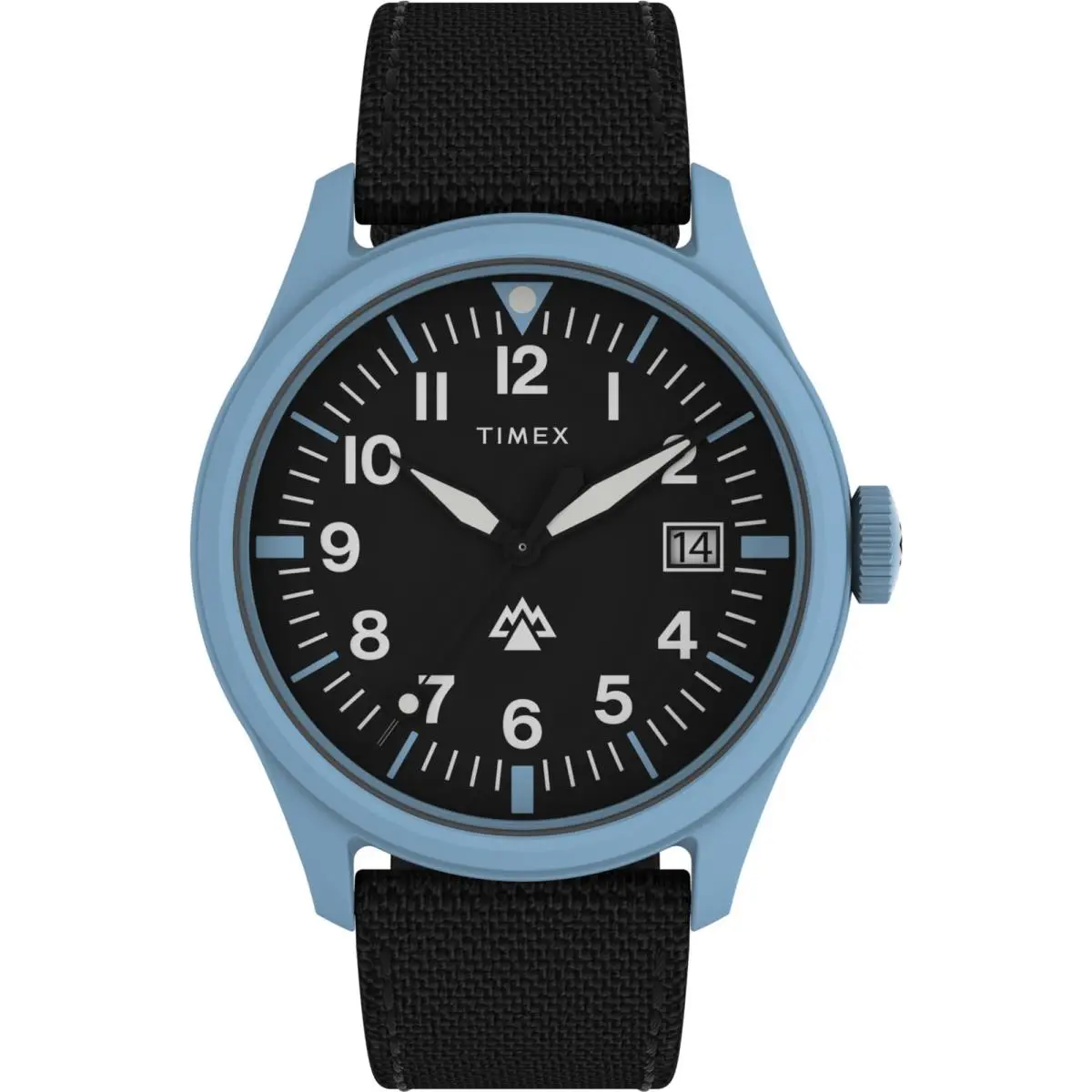Men`s Expedition North Traprock 43mm Watch - Black Black/black/blue by Timex