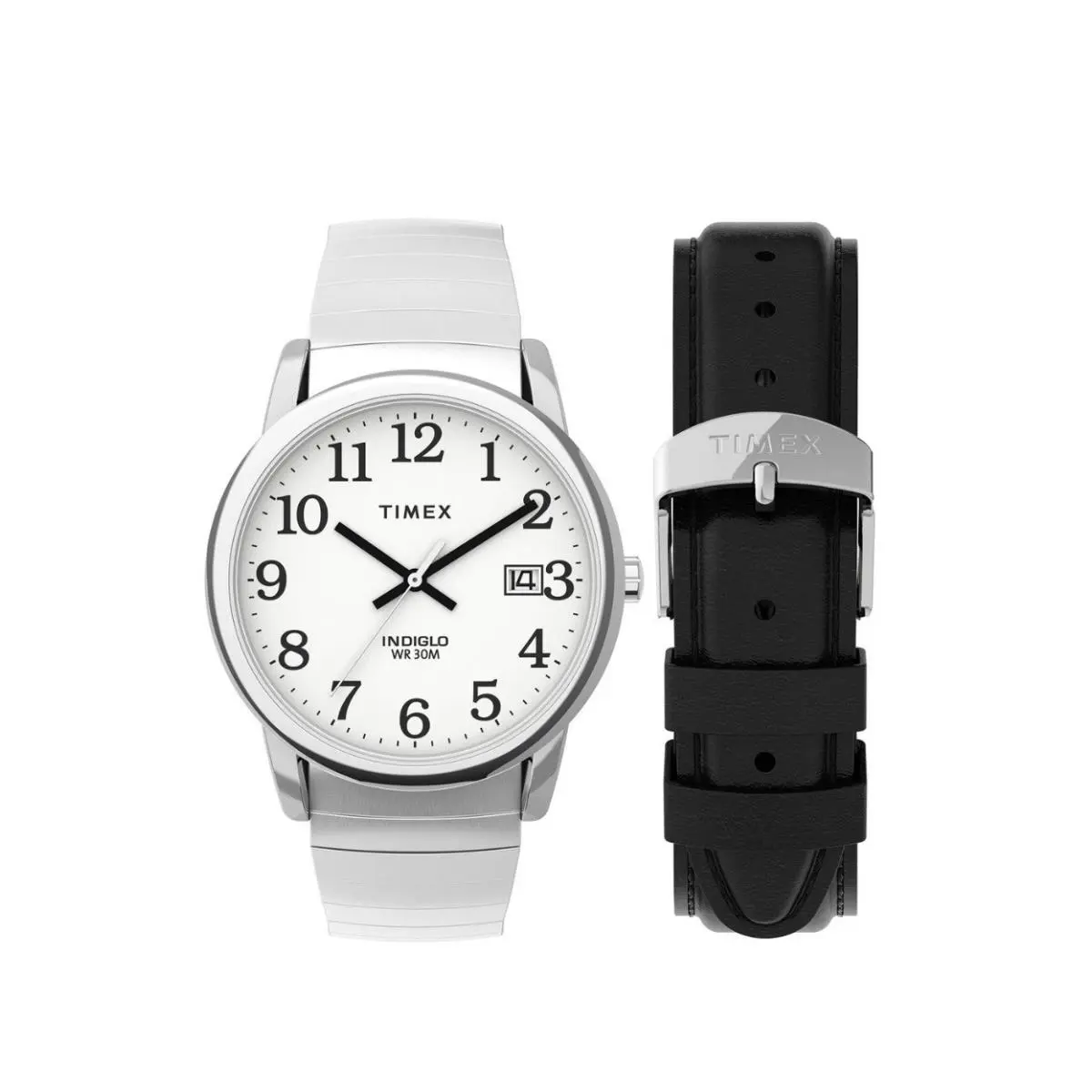 Men`s Easy Reader 35mm Date Expansion Band Watch TW-G025400-JT Analog by Timex