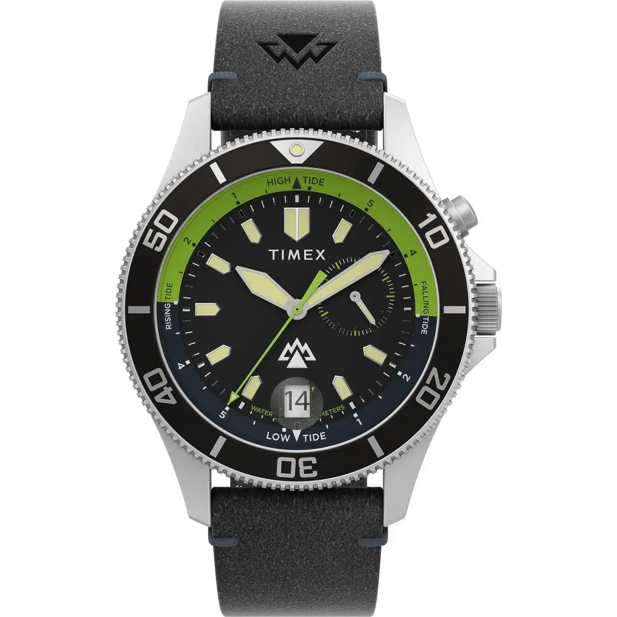 Men`s Expedition North Sierra 41mm Watch - Black Strap One Size by Timex