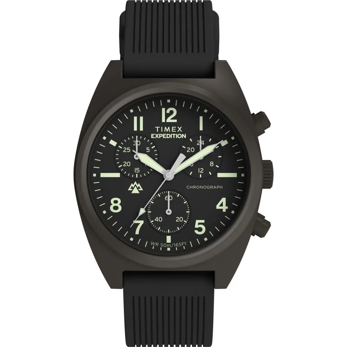 Men`s Expedition Capstone Chronograph 41mm Watch - Black Two by Timex