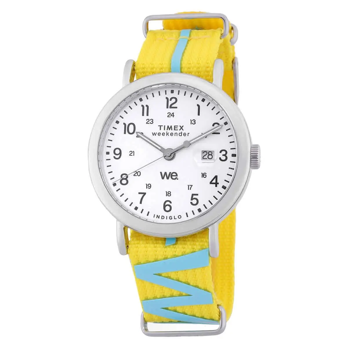 Timex Weekender Quartz White Dial Men`s Watch TW2W99700