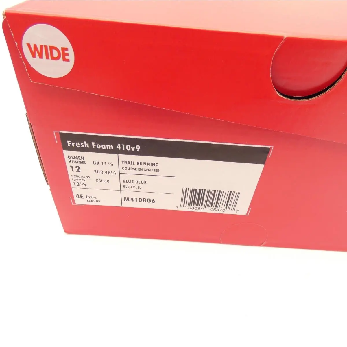 New Balance shoes - New Balance Fresh Foam 410v8 - Blue 4