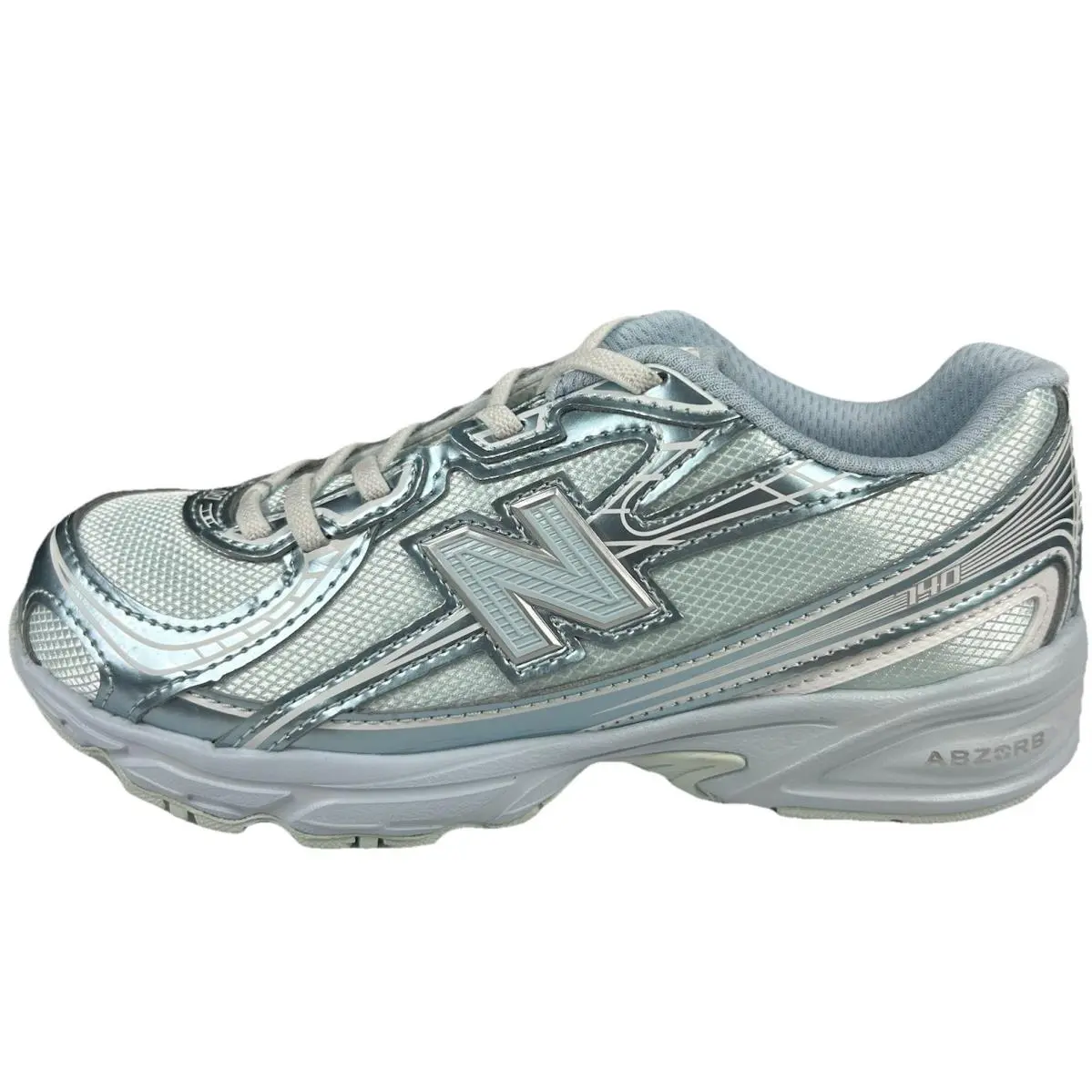 New Balance 740 Bungee Lace Unisex Kids Athletic Sneakers Size 1 Blue P7407QM