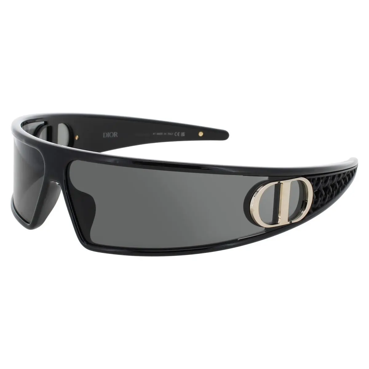 Dior Verydior M1U 10A0 Sunglasses Sun Glasses 01A Shiny 91mm - Frame: SHINY BLACK, Lens: SMOKE