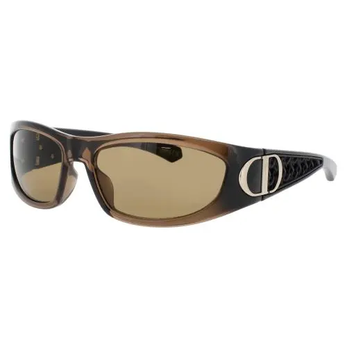 Dior Verydior S3I 84F0 Sunglasses Boutique Display - Frame: DARK BROWN/OTHER, Lens: BROWN TINT
