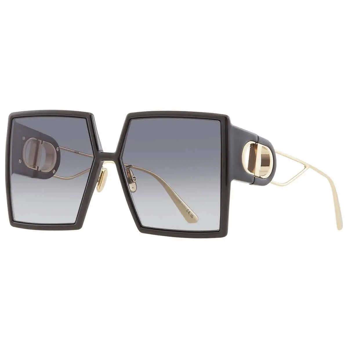 30MONTAIGNE SU Gradient Grey Square Ladies Sunglasses CD40030U 01B 58 by Dior