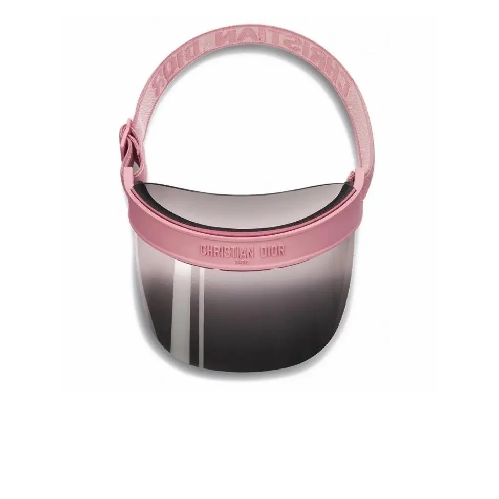 Dior Visor Sunglasses Pink Grey Diorclub V1U Gradient Sunshield