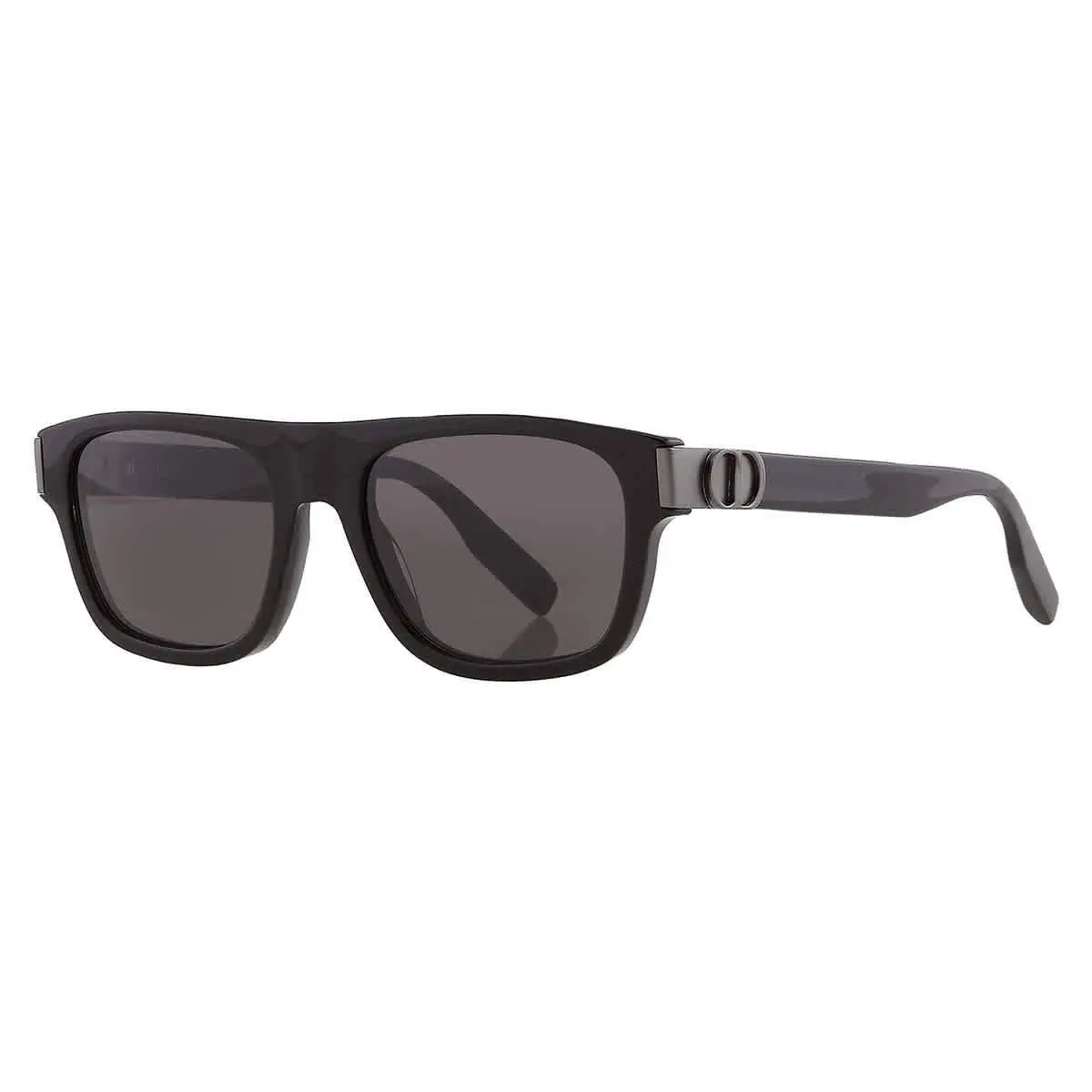 Dior CD Icon S3I Smoke Browline Men`s Sunglasses DM40131I 01A 55 DM40131I 01A 55