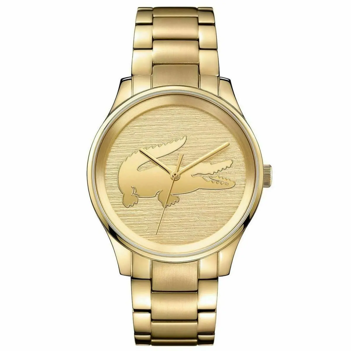 Lacoste Victoria Gold-tone Dial Gold-tone St. Steel Women`s Watch 2001016