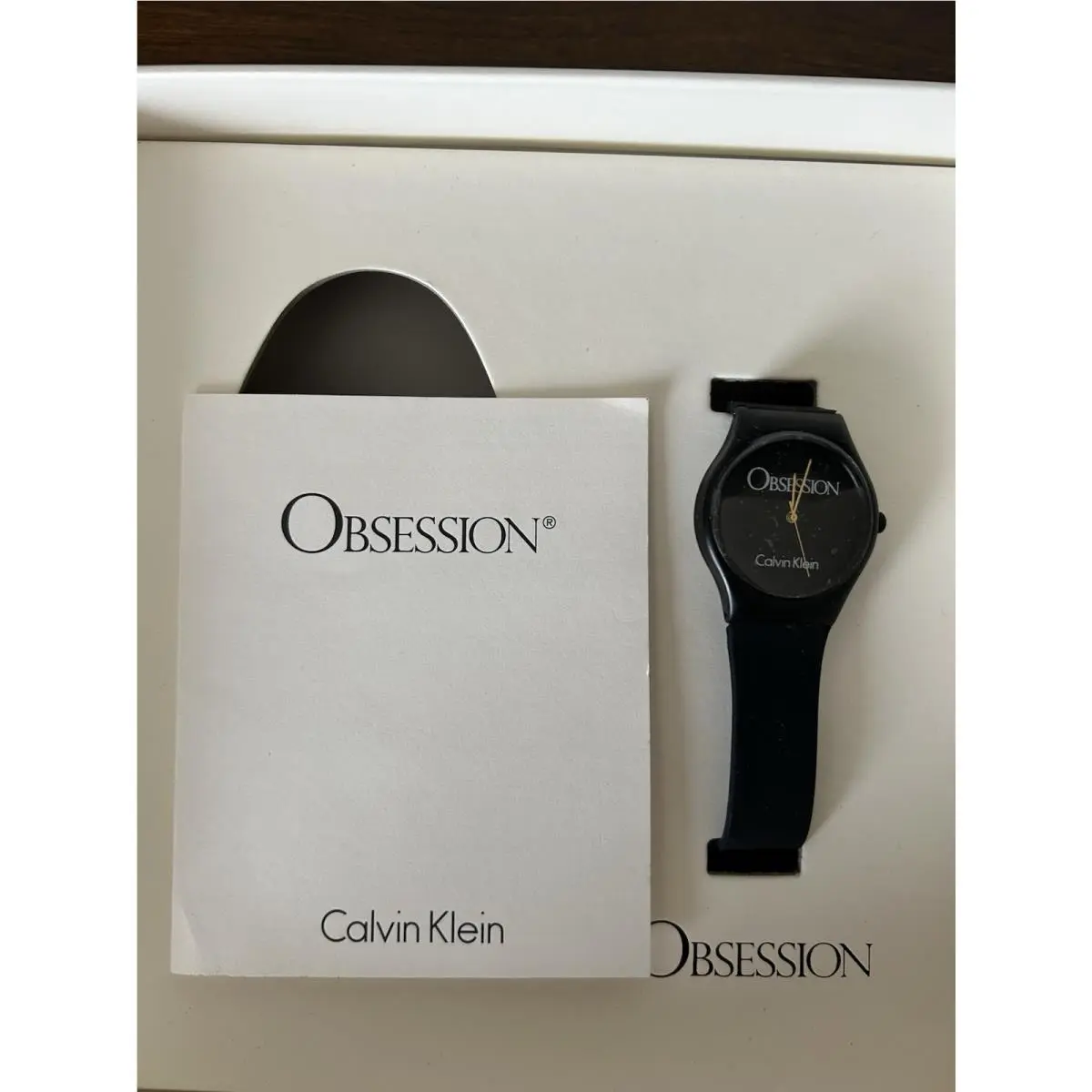 Obsession Calvin Klein Watch Very Rare