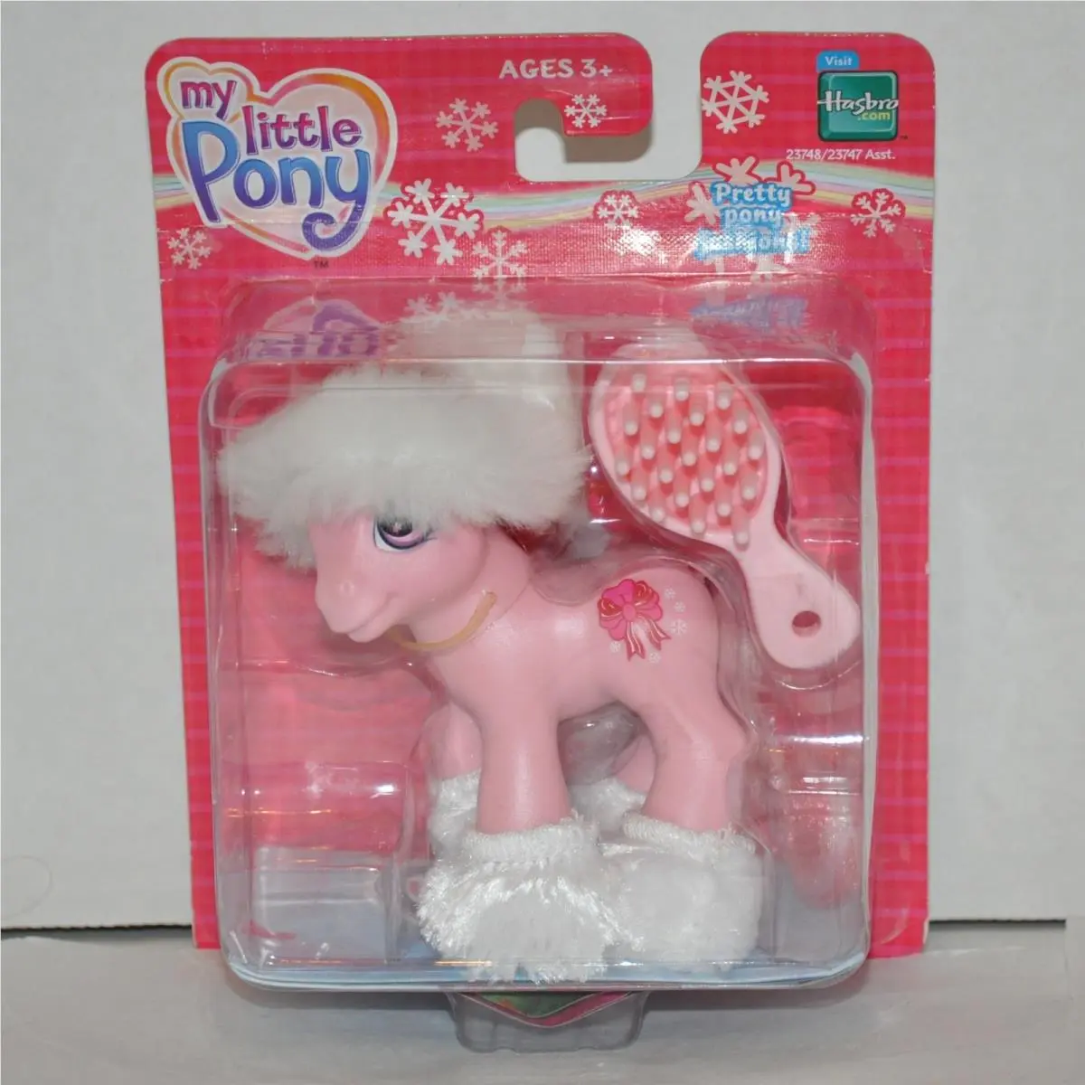 Nip My Little Pony G3 Baby Ribbons Bows Meijer Exclusive Christmas Winter Pony