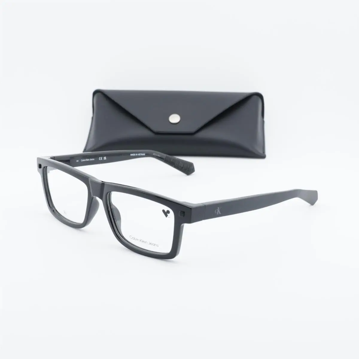 Calvin Klein Jeans CKJ25629 001 Black 56mm Eyeglasses