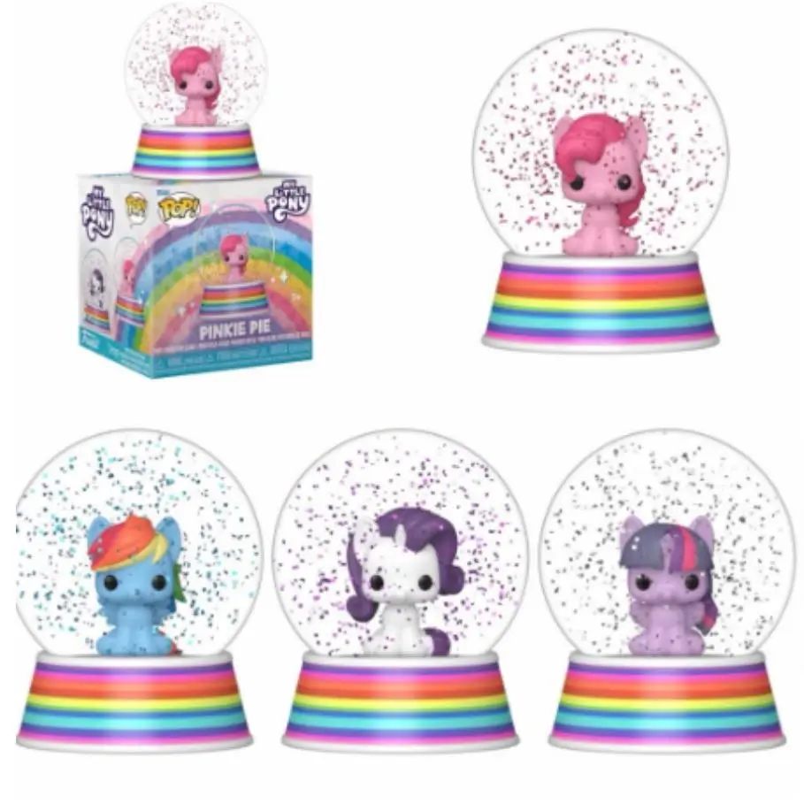 My Little Pony Mini Glitter Globes Display Case of 12 Preorder